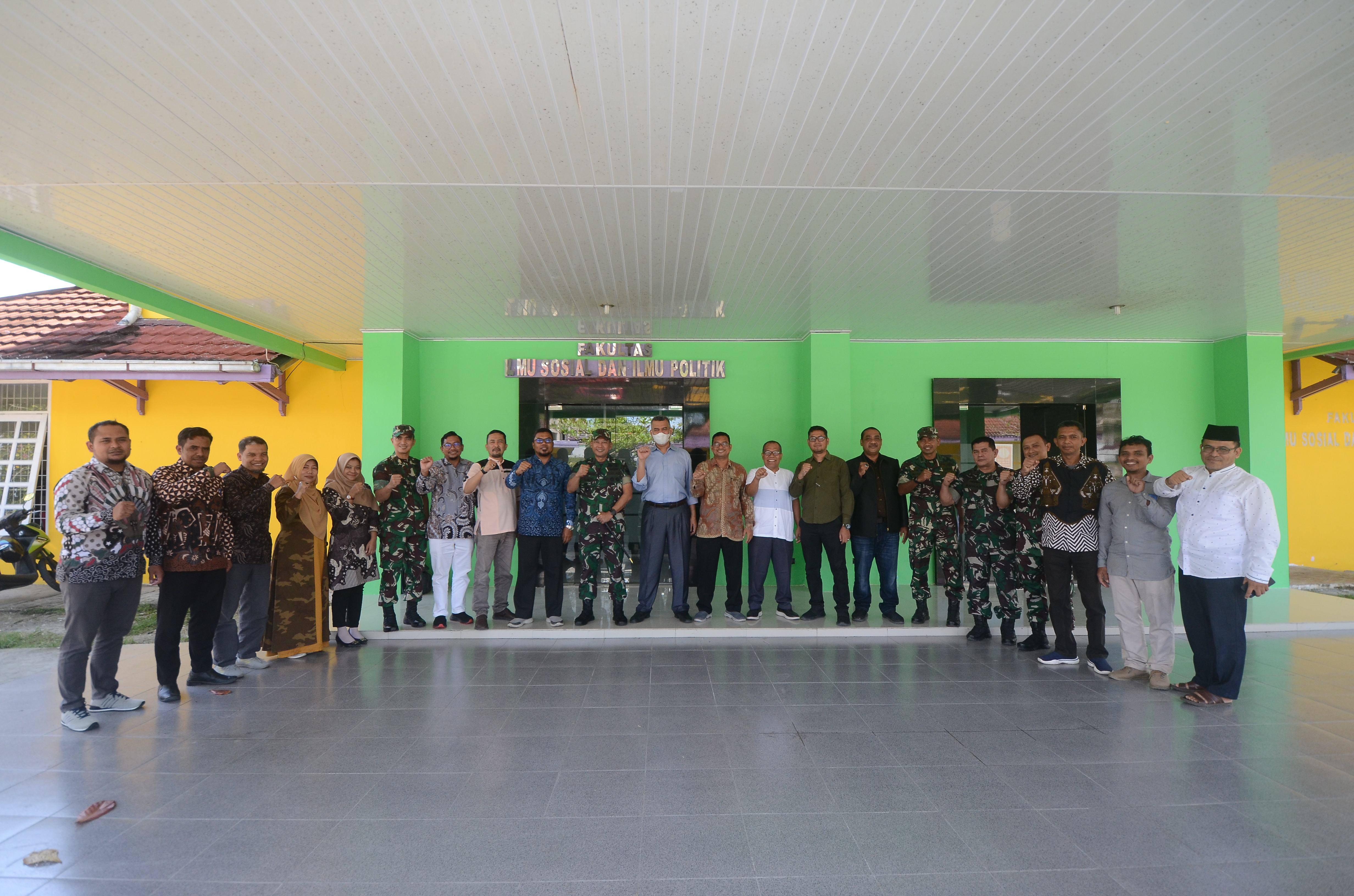 Kerja Sama Danrem 011 Lilawangsa dengan FISIP Unimal